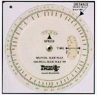 Nautical Slide Rule -